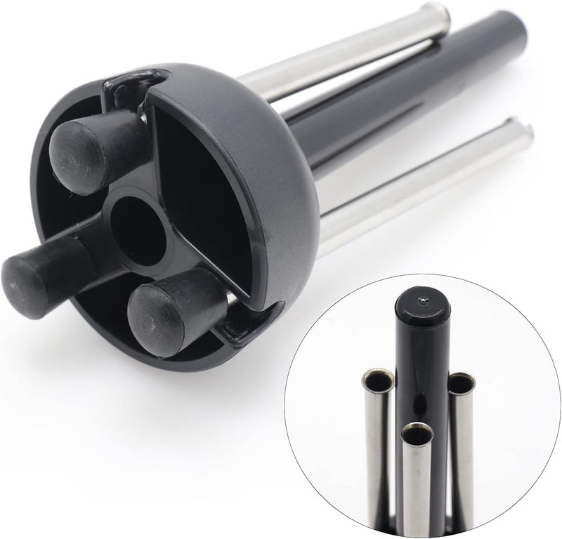 Cheerock Portable Clarinet Stand Holder, Metal 3-Leg Clarinet Support, Flute Stand Compatible with Clarinets, Saxophones, and Other Wind Instruments - Image 4